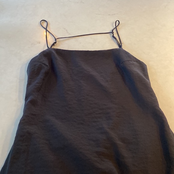 Nasty Gal open back mini black Dress LBD size M - Picture 8 of 8